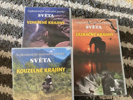 3 x vhs nejkrásnější národní parky světa, 