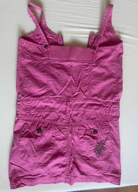 Ružové dievčenské letné šaty., 128