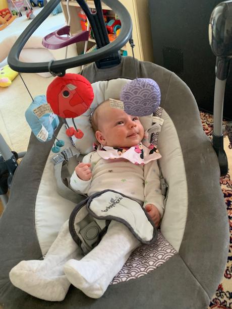 Samohojdacie hupadlo babymoov,