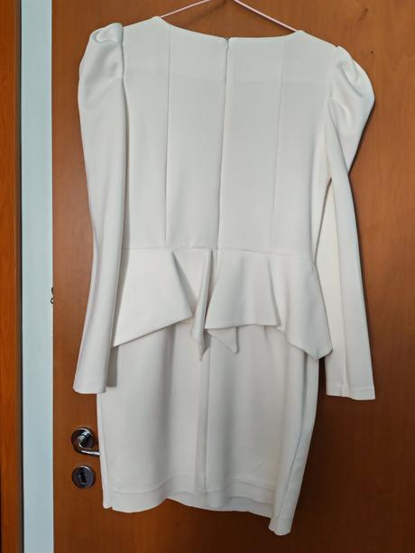 Peplum hrubé kostýmové šaty, xl