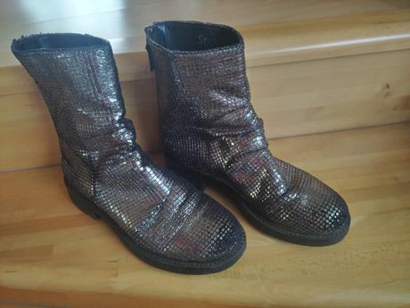 Lesklé polčižmičky, 38