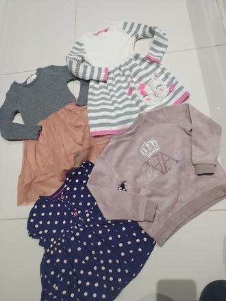 Šaty mix oblecenie značkové 3-4r, 86–98