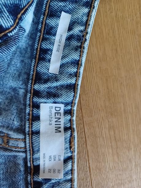 Riflové kraťasky bershka, bershka,32