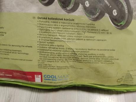 Kolieskové korčule, crivit,33