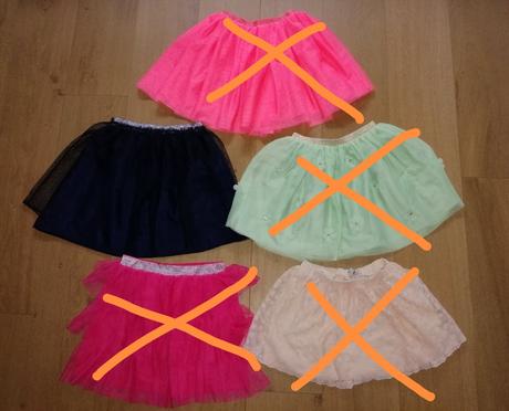 Tutu sukničky, h&m,128