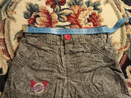 Nohavice podšité úpletom, rebel,98