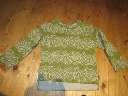 Štýlový vlnený pulóver, 116