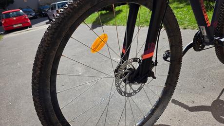 Horský bicykel rockrider st120 27,5,najazdené100km, 26