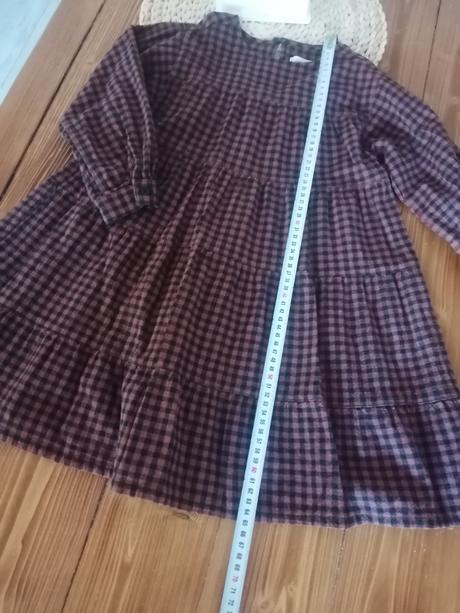 Šaty kockované zara 110, zara,116
