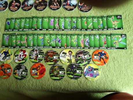 Zbierka pokemon,redakai,turtles,ben, tribe 2 pataa,