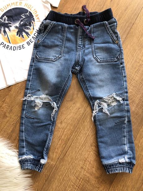 Rifle a tričko 98-104, h&m,98