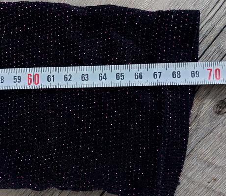 Strečové trblietavé šaty, 176