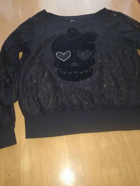 Čipkovaný pulovrík , l