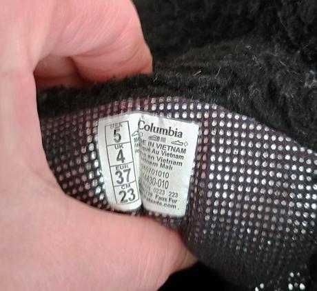 Zimné topánky, columbia,37