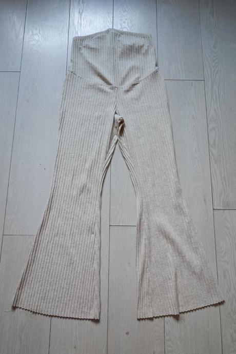 Vrúbkovaná tehotenská súprava h&m mama, h&m,m