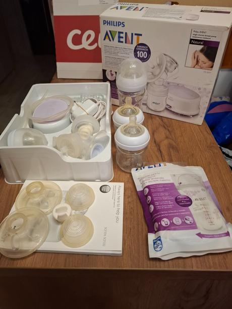 Avent odsavacka +flasky +sacky, avent