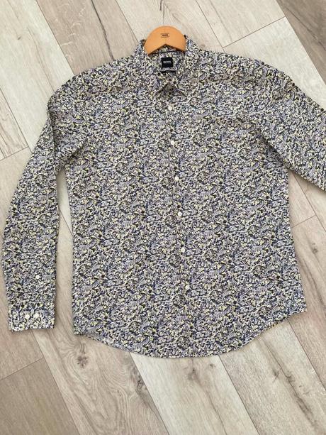 Hugo boss l, slim fit košeľa,, hugo boss,l