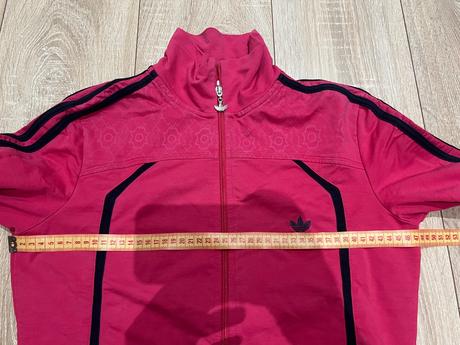 Krasna ruzova mikina adidas, adidas,l