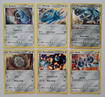 Pokémon karty "silver tempest" (8), 