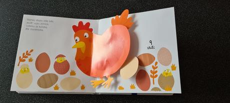 Kniha 3d učenie čísla,