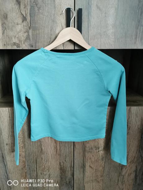 Dievčenská crop top mikina, c&a,134