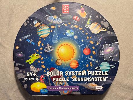 Solar system puzzle vesmír, 