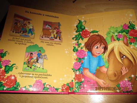 Kniha s pony puzzlami, 