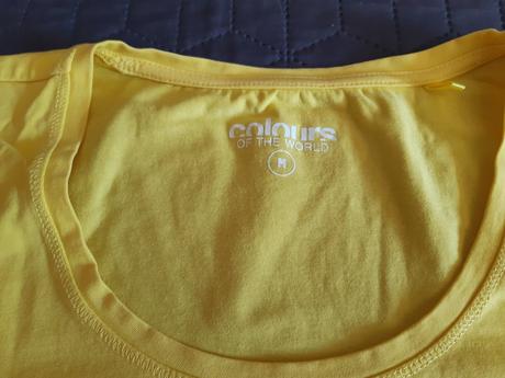Žlté tričko, colours of the world,m