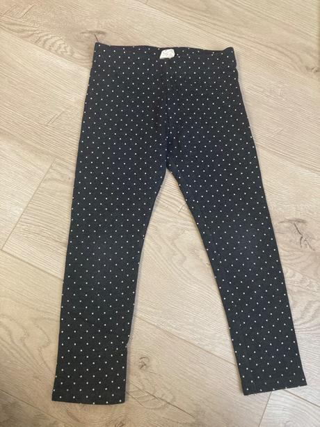 Zatelpené legíny, h&m,104