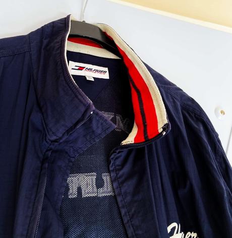 Športová ľahká bunda l/xl, tommy hilfiger,xl