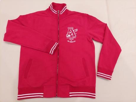 Červená mikina vel s, timeout,s