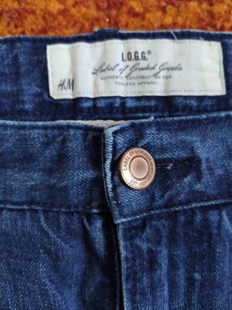 Riflova sukňa h&m veľ.40, h&m,40