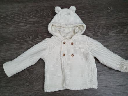 Kabátik s uškami, marks & spencer,68