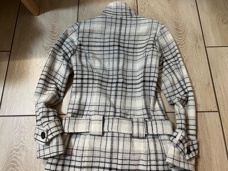 Karovaný kabát, bonprix,40