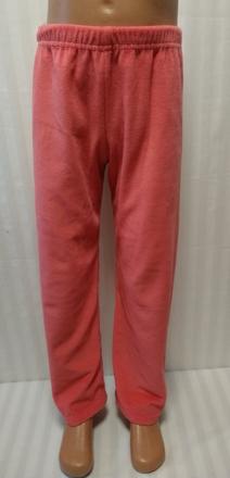 Dievčenské ružové tepláky zamtové, 128-134 cm, 128