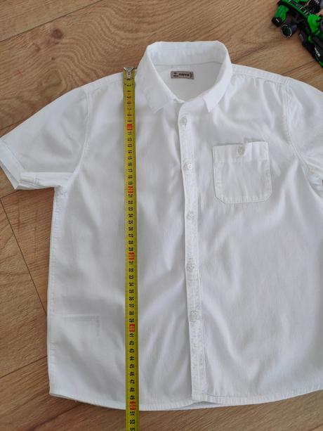 Biela chlapčenská košeľa mayoral, veľ. 140, mayoral,140