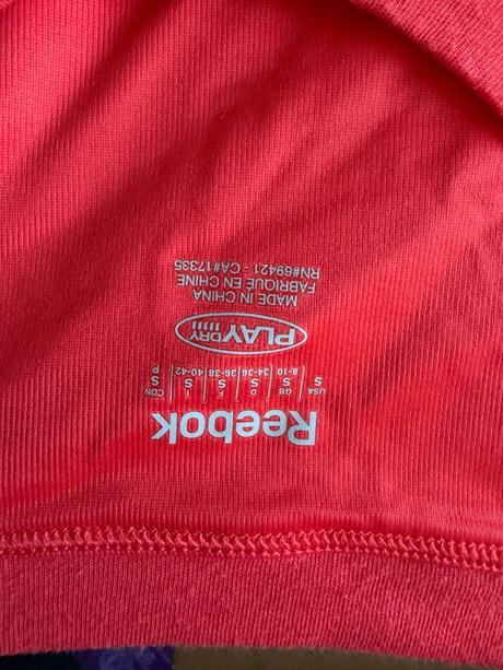 Reebok znackove sportove tielko s sportove obl, reebok,s