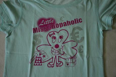 Tričko miss shopaholic, 140