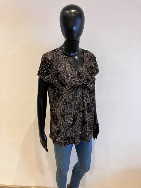 Dámska vzorovaná blúzka (xxl), xxl