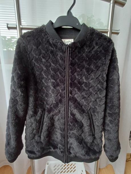 Kožušinková mikina / bunda, c&a,140