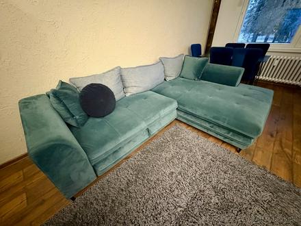 Rozkladacia sedačka 283x186x84cm výborný stav, 