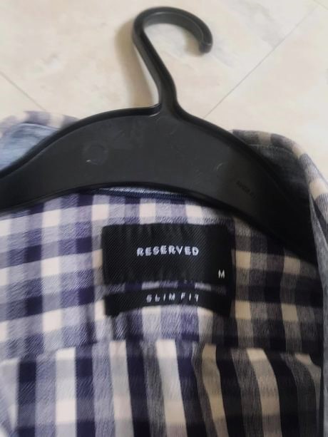 Kockovaná košeľa slim fit, reserved,m