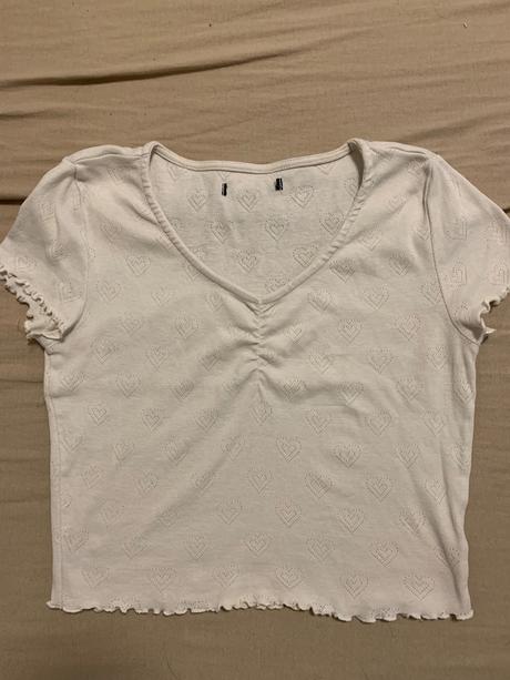 Smotanovy top, h&m,m