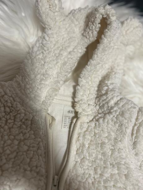 Biely overál, h&m,56