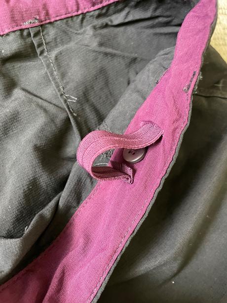 Detske turisticke nohavice, decathlon,164