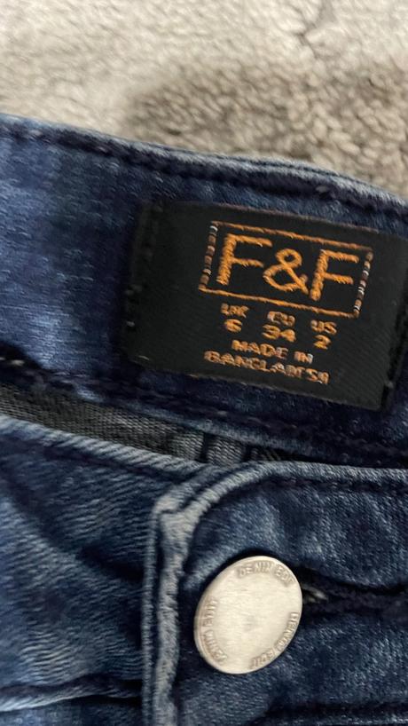 Rifle slim xs vysoký pás, f&f,xs