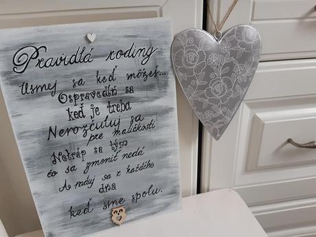 Drevená tabuľka veľká, 