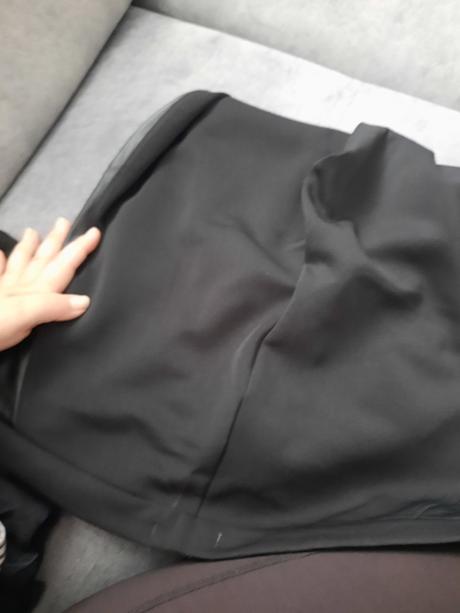 Nohavice s koženou vsadkou, miss fiori,xl