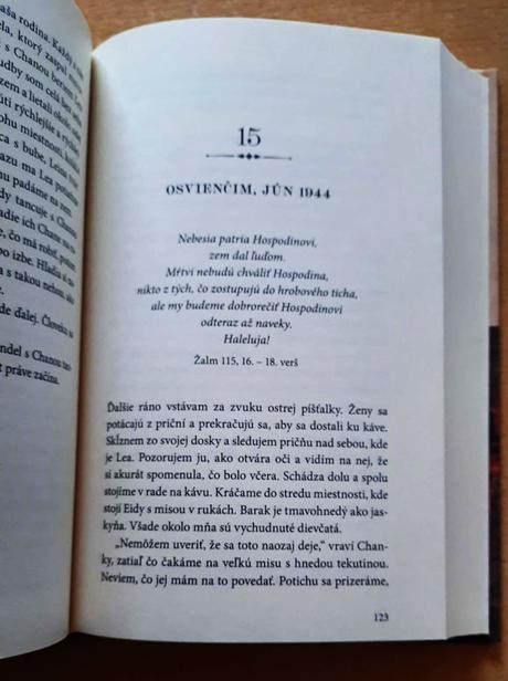 Predám knihu  červenovláska z osvienčimu, 