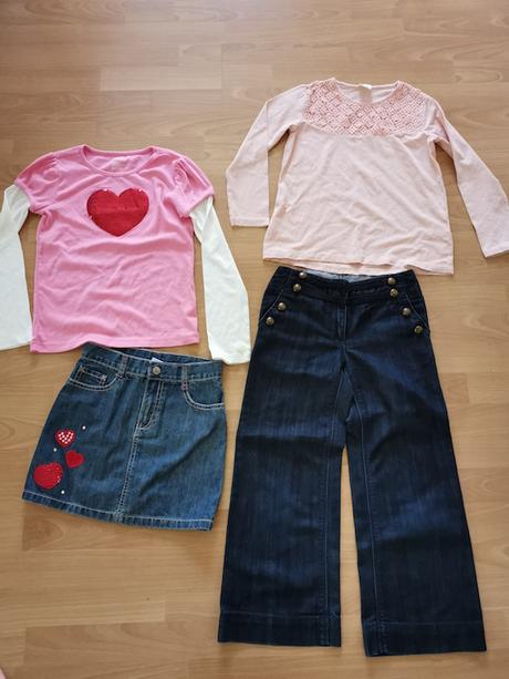 Balík oblečenia na 8 rokov, 122–134